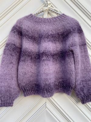 Novice Sweater-Mohair Edition, junior. Oppskrift