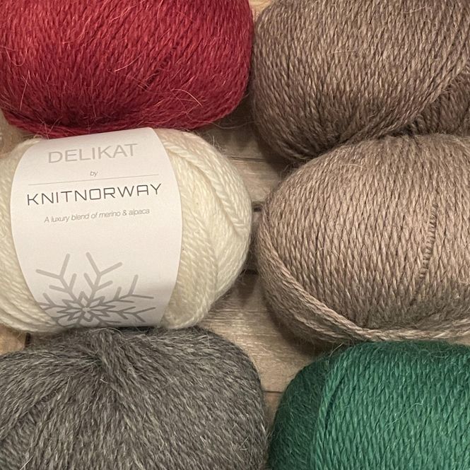 Hovedbilde Delikat fra KnitNorway. Avslutningssalg 