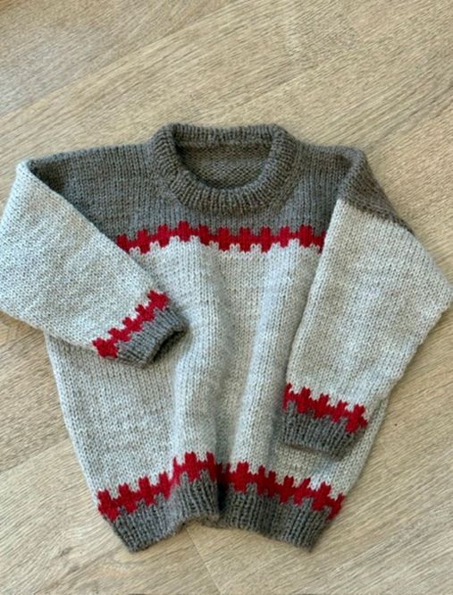 Hovedbilde Cross Sweater, junior. Garnpakke