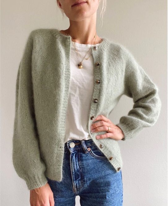 Hovedbilde Novice Cardigan-Mohair Edition. Oppskrift