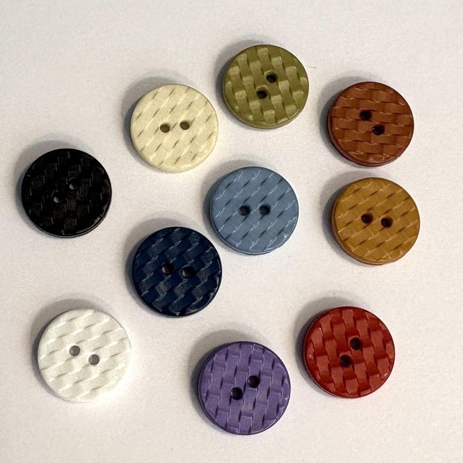 Hovedbilde Fargede knapper, 13 mm
