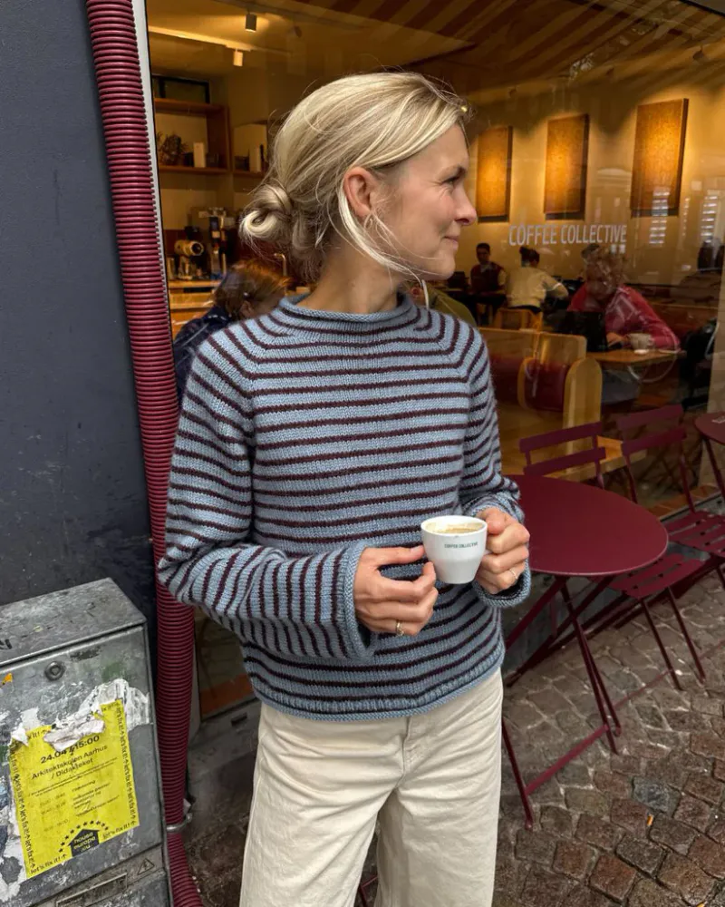 Frankie Sweater. Oppskrift