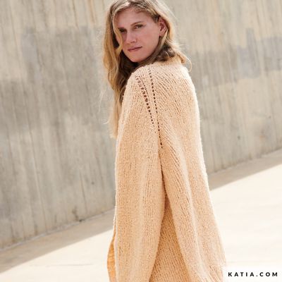 Oversized cardigan. Garnpakke