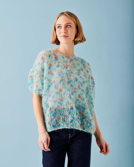 Hovedbilde Oversize t-shirt. Oppskrift.